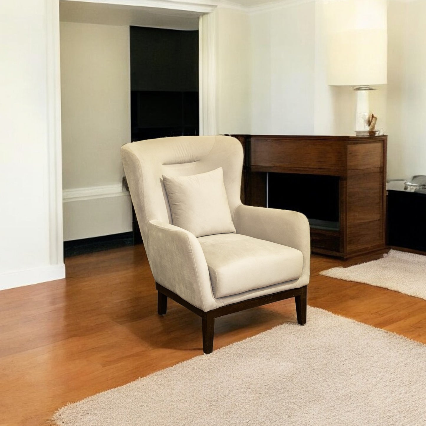 Nut Customized Fabric Lounge Chair