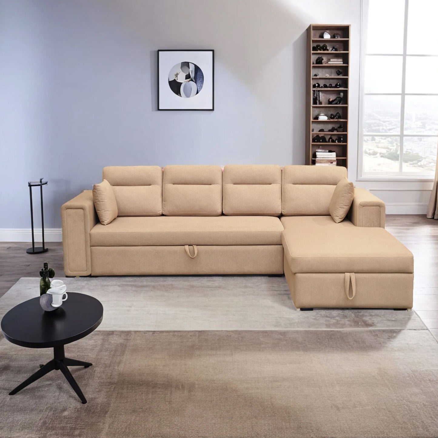 Beijing L Shape Sofa Bed